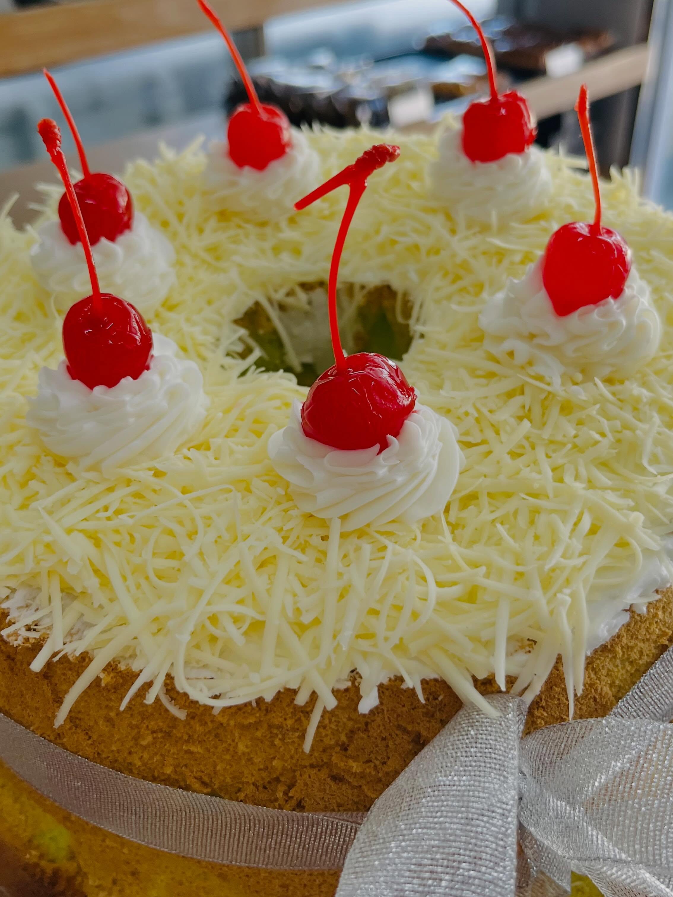 Hantaran Chiffon Pandan Keju